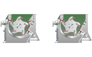 virtus equipment granulator deflector