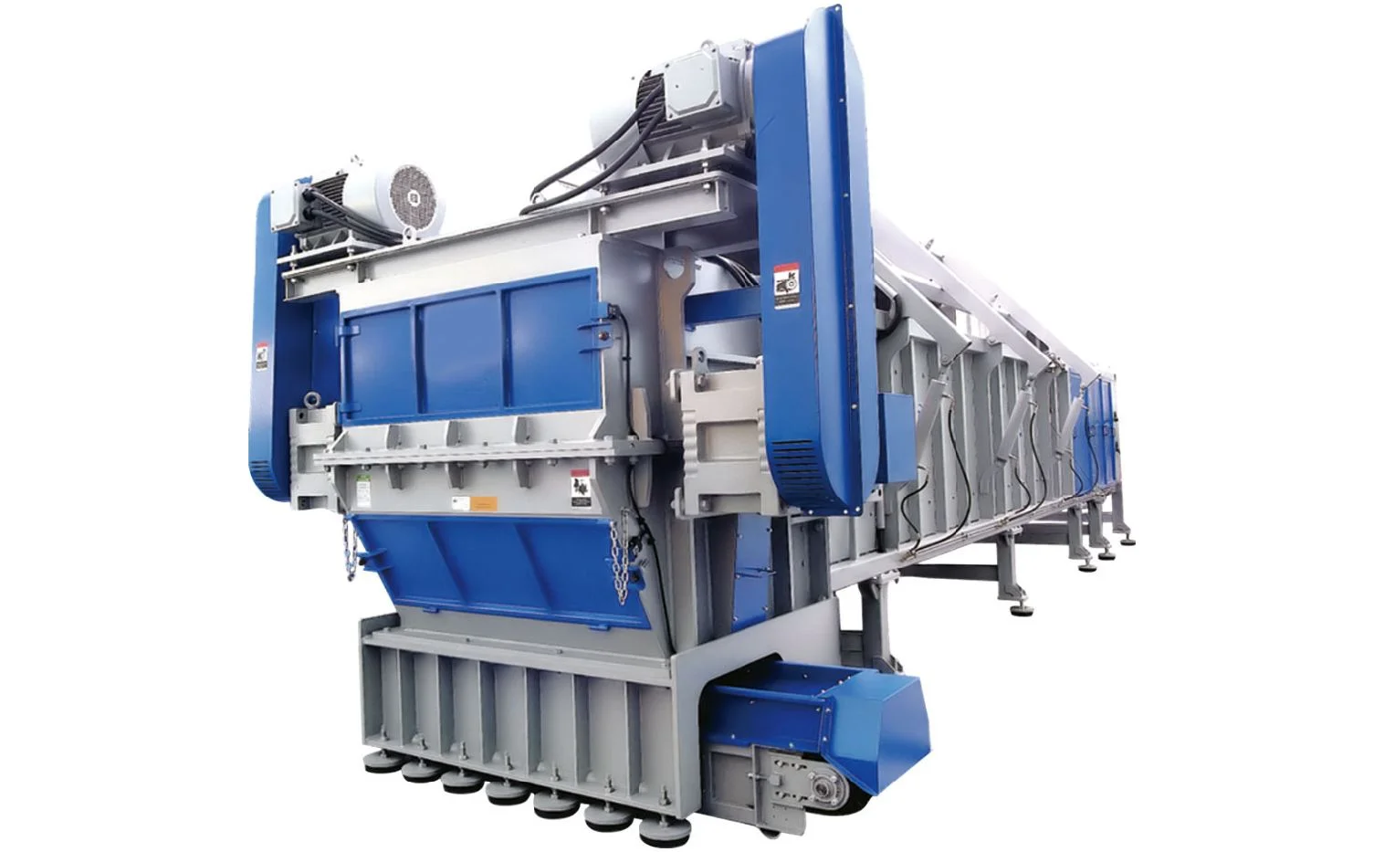 Industrial Pipe & Profile Shredders for Plastics Recycling