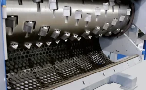 Hydraulic Rotor Screen Cradle
