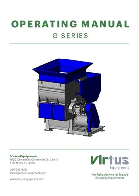 G-Series Shredder Operating Manual